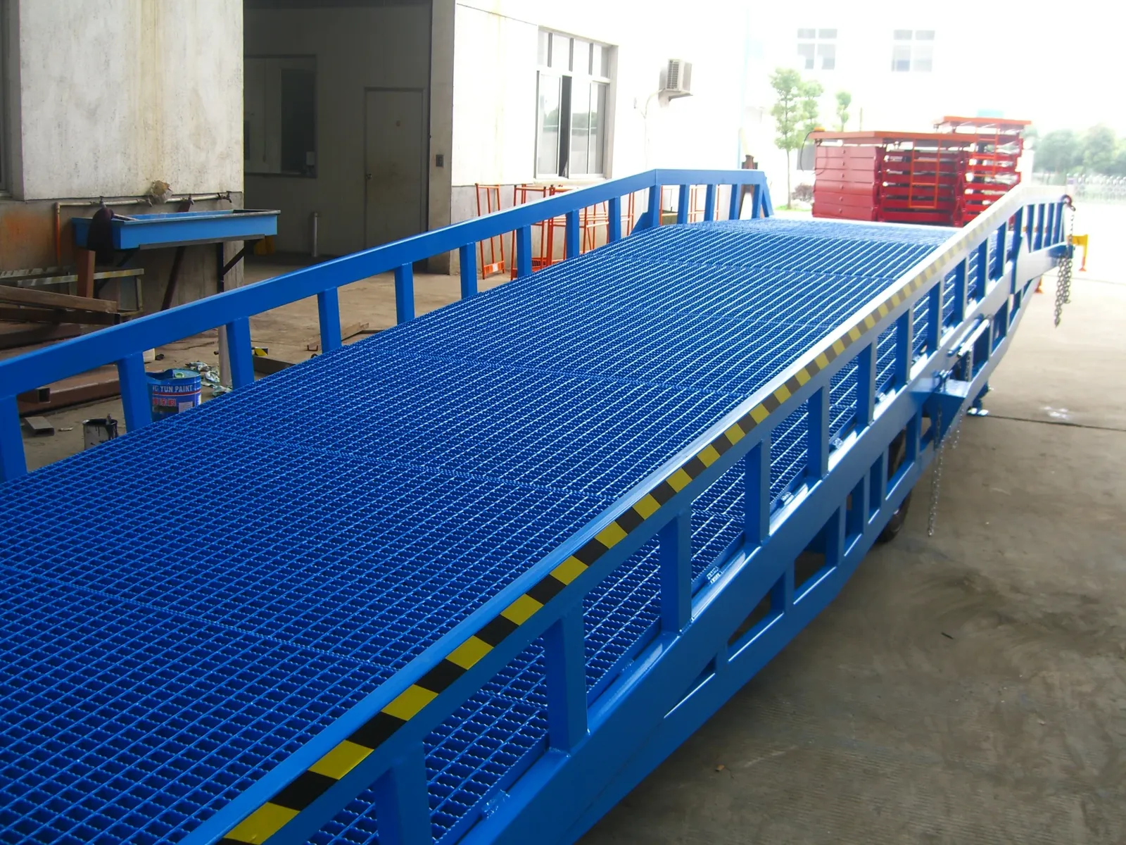 8t 10t 15t Moveable Load Ramp Forklift Truck Dock photo 3