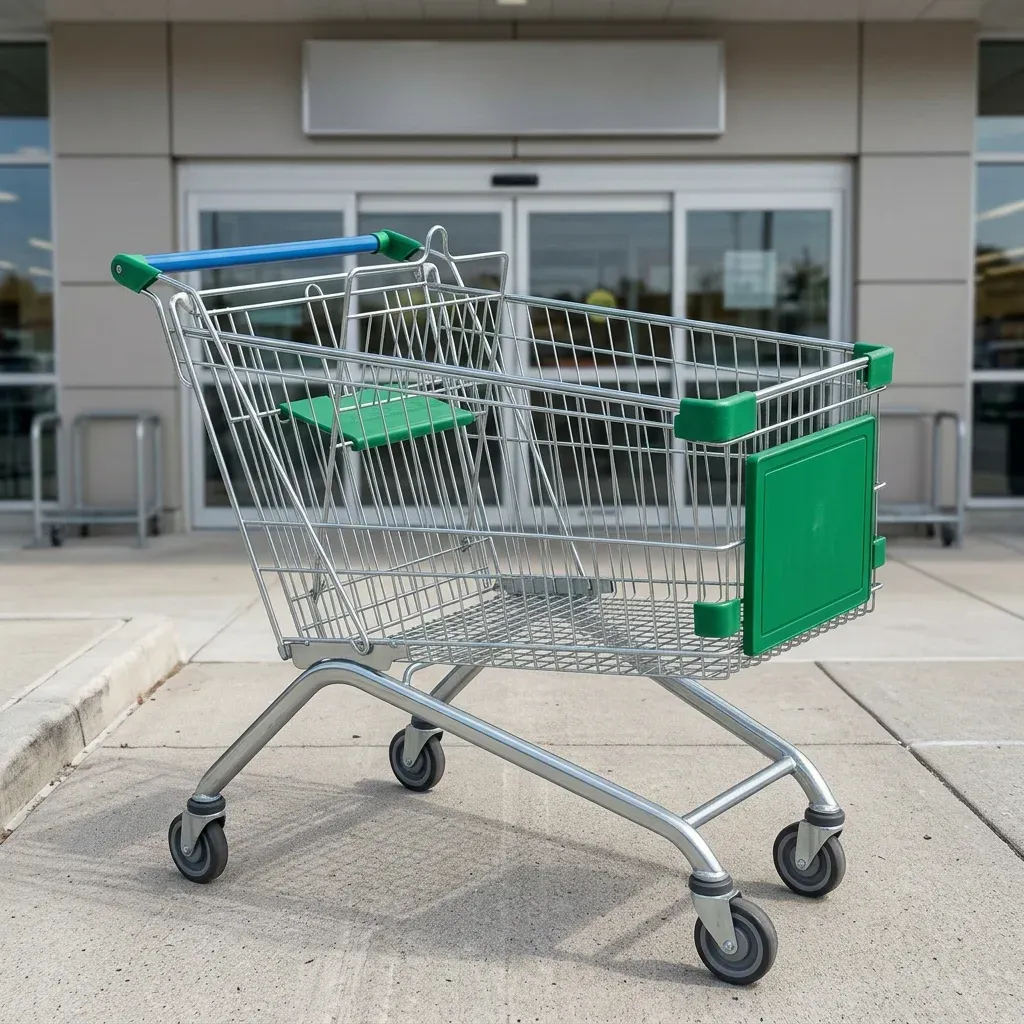 Supermarket Shopping Trolley (LPT-89663) detail 1