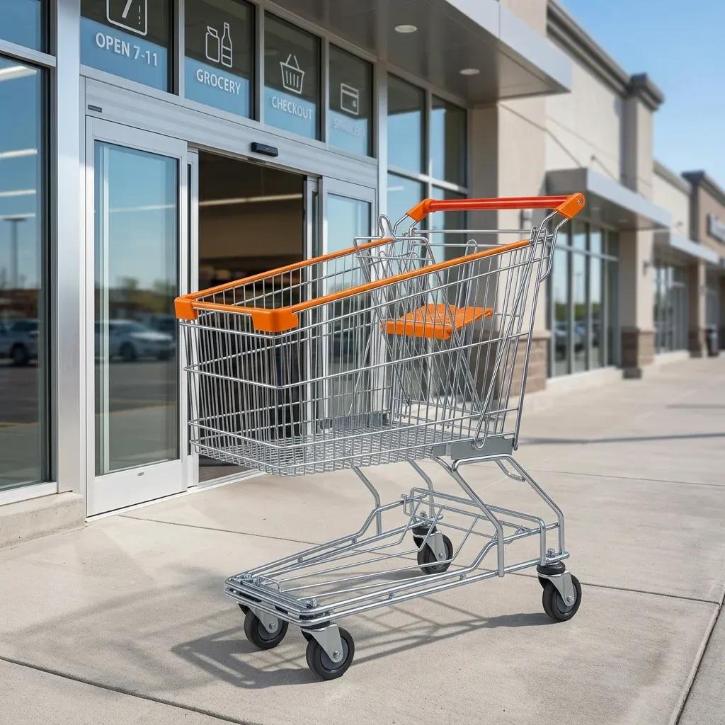 Supermarket Shopping Trolley (LPT-89663) detail 2