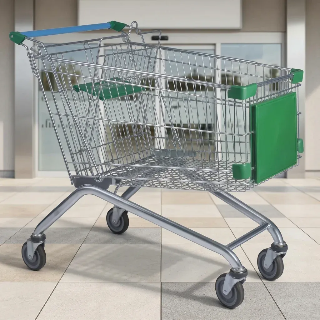 Supermarket Shopping Trolley (LPT-89663) photo 4