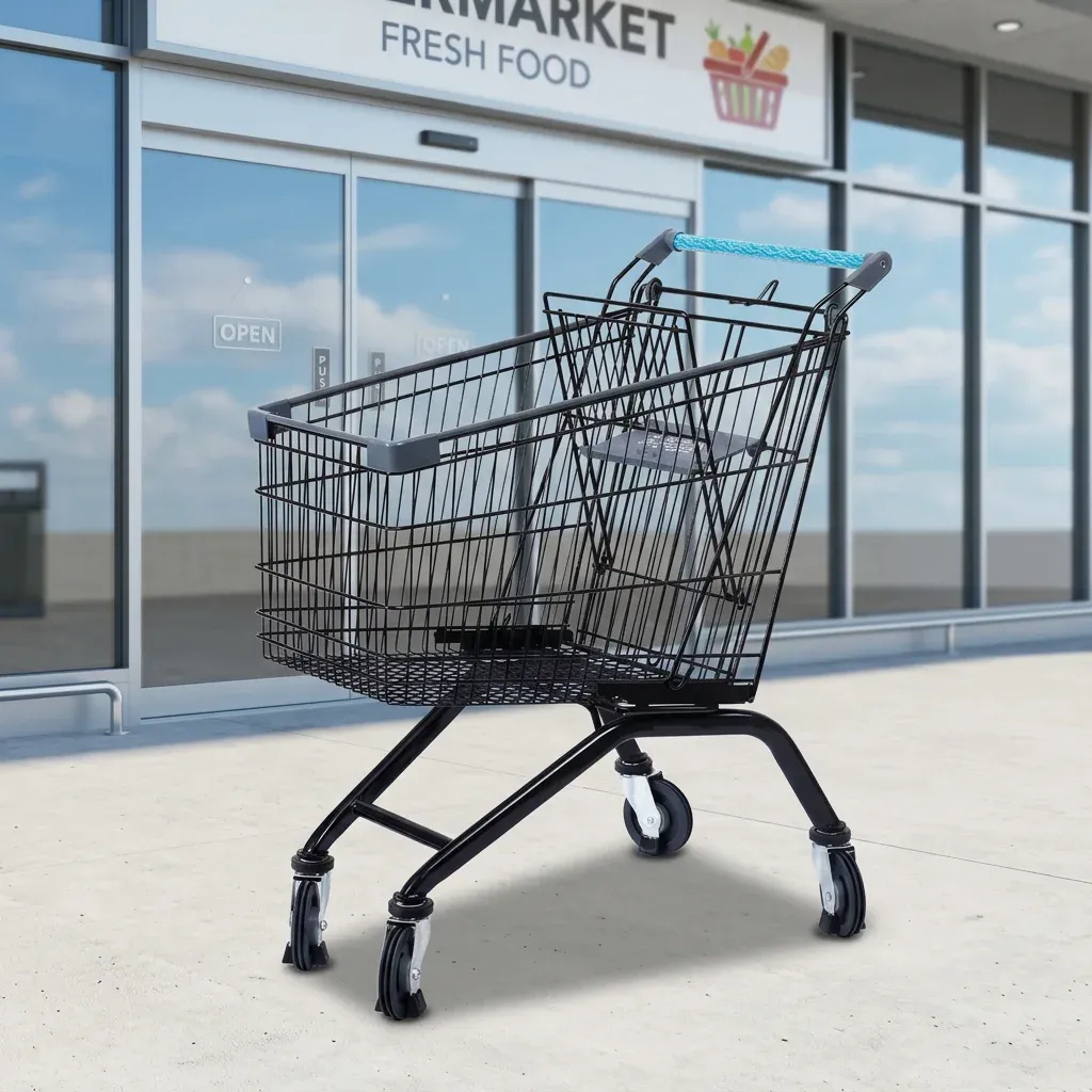 Convenience Store Shopping Trolley Multiple Size European