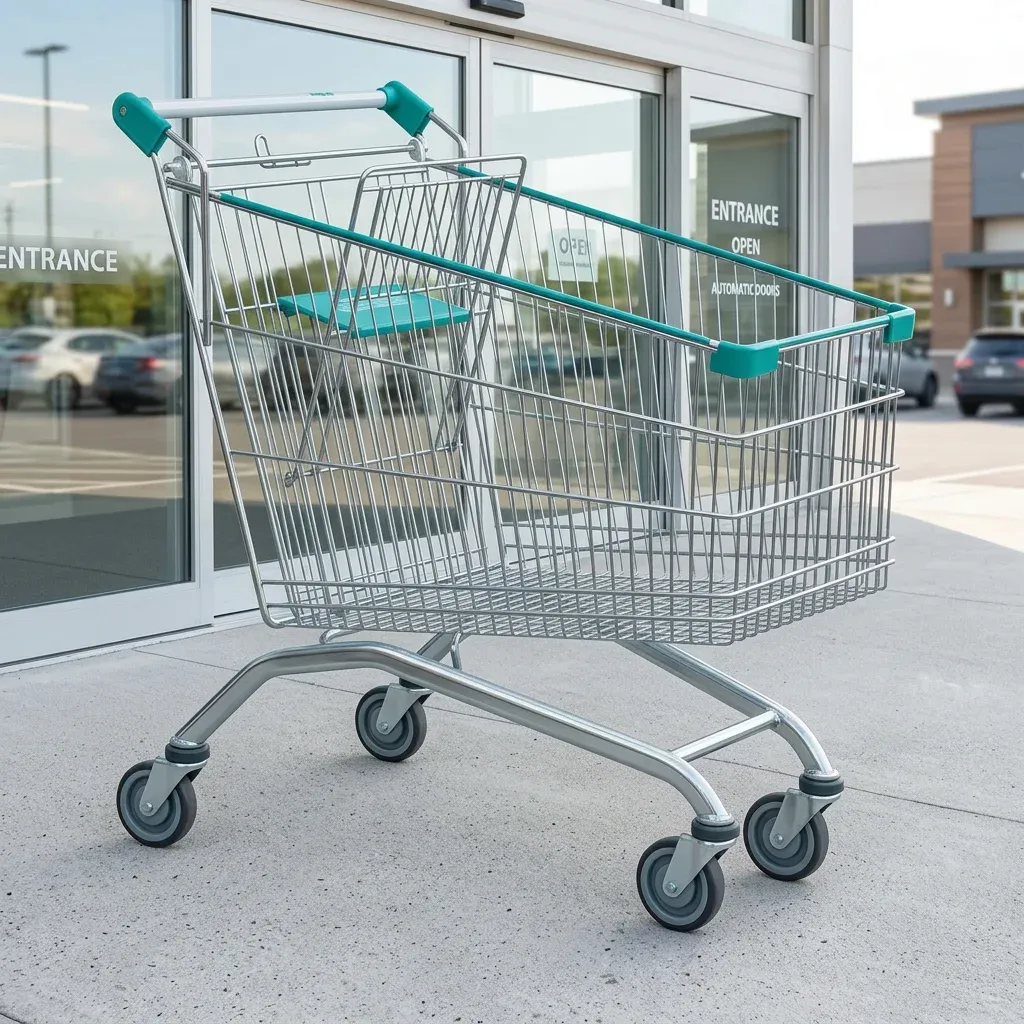 Metal Shopping Trolley A-series Euro Heavy-duty