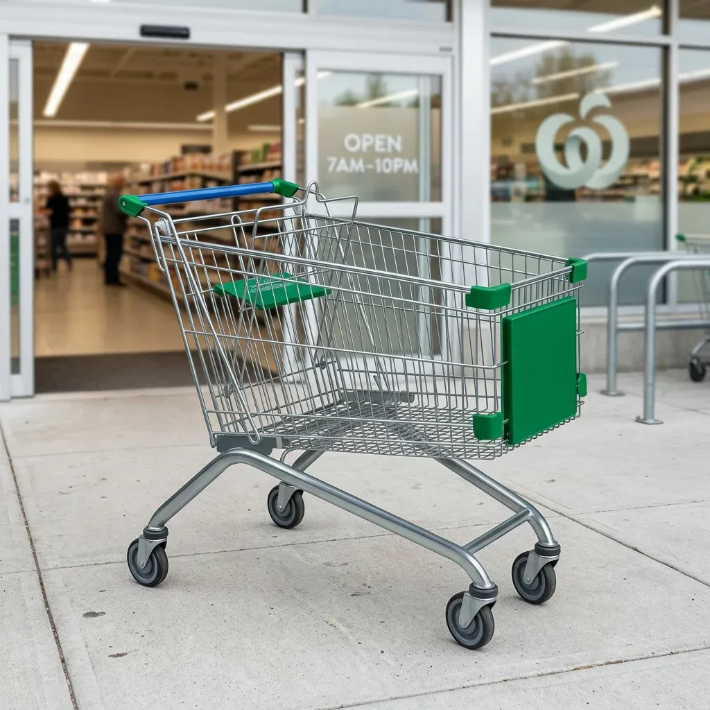 Supermarket Shopping Trolley European Style 150L