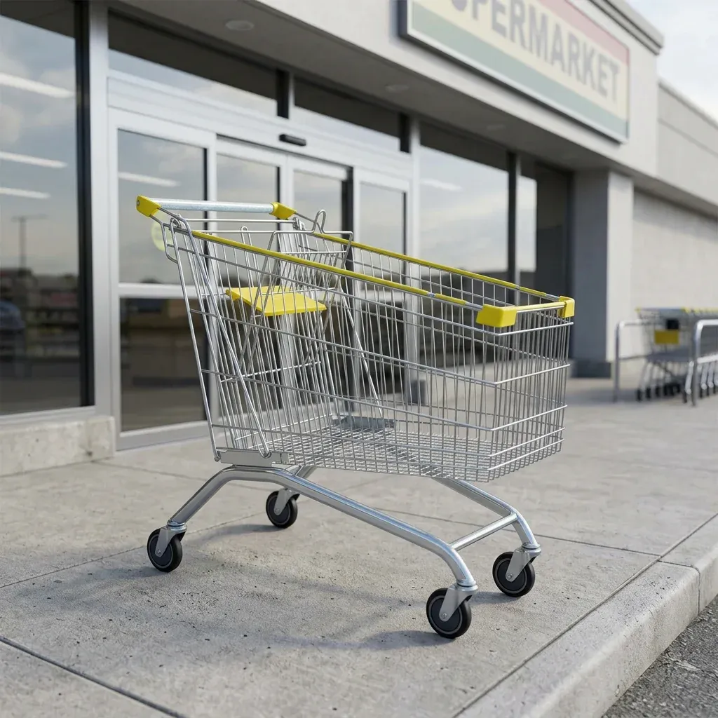 Supermarket Shopping Trolley Grocery