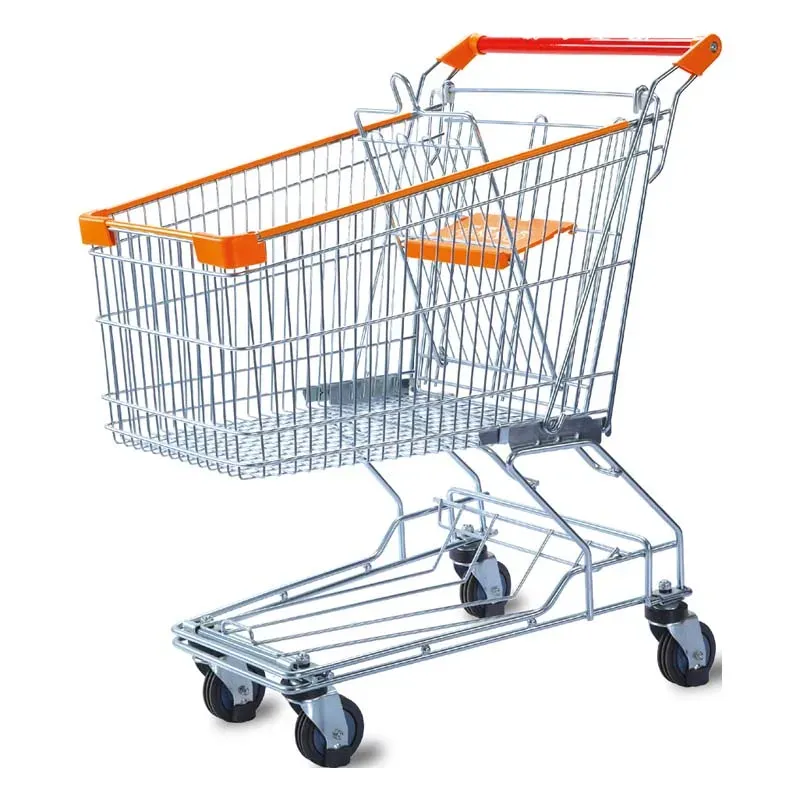 Children Shopping Trolley Stainless Steel 80 L