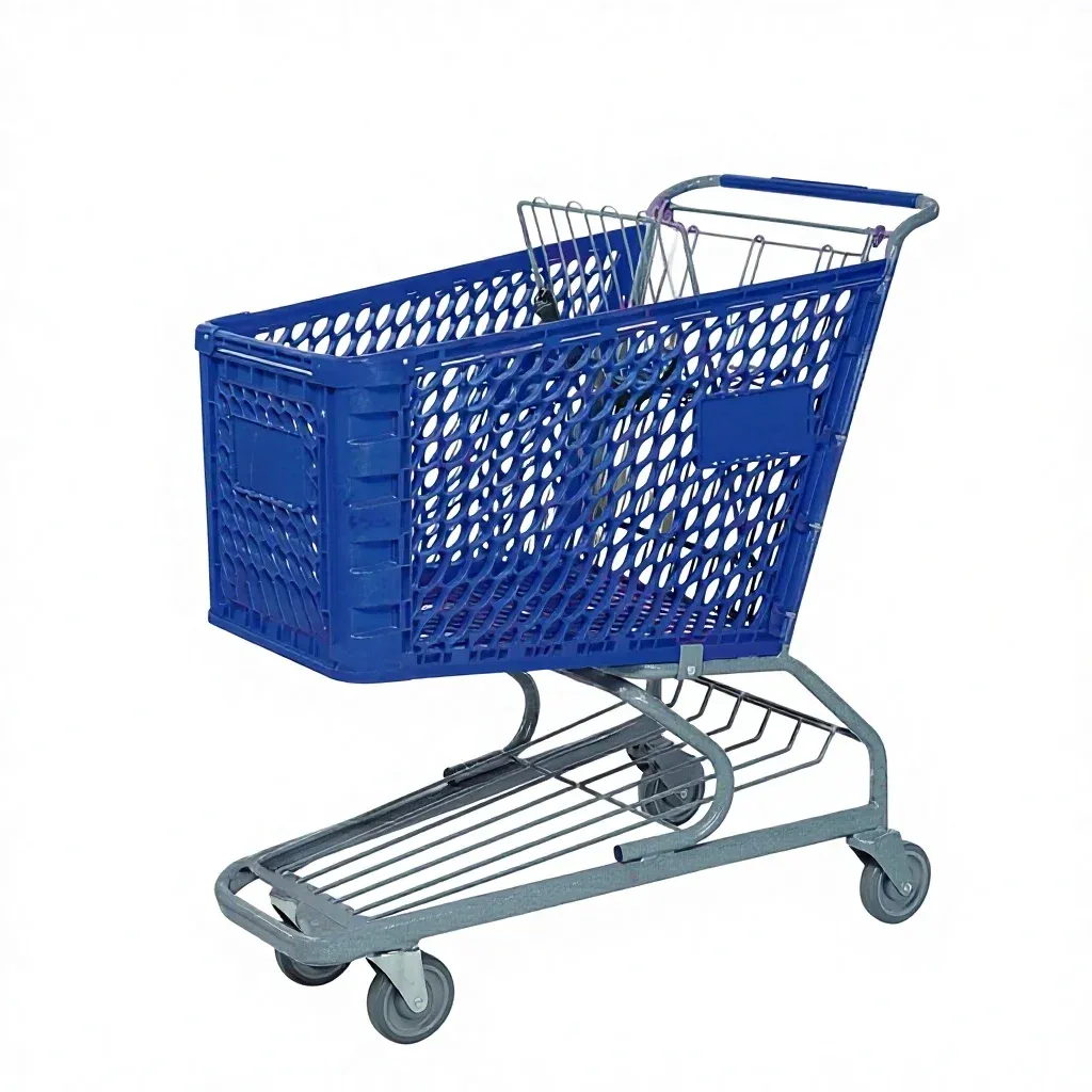 Folding Hand Trolley Unfolding Zinc Plated photo 3