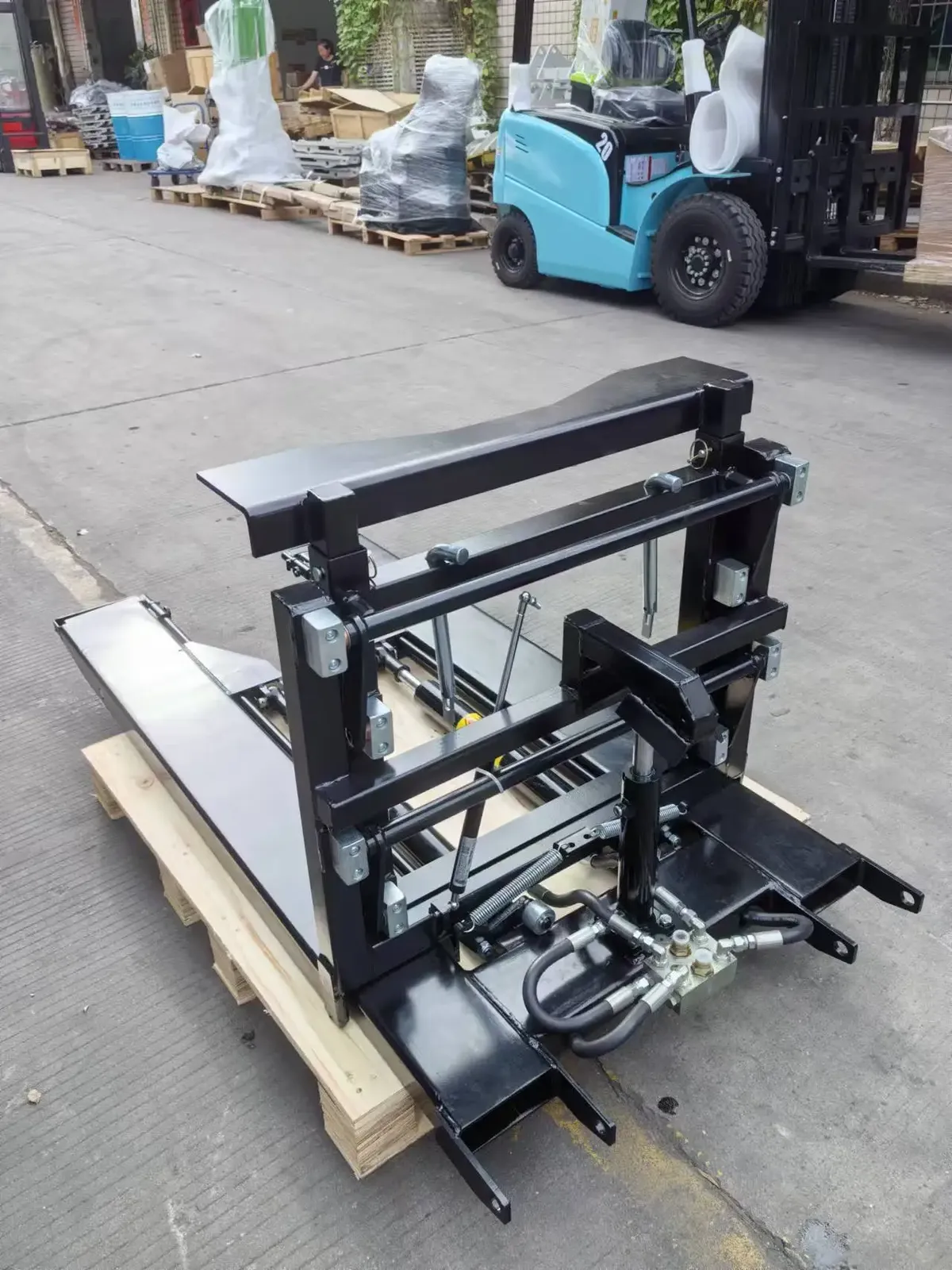 Hydraulic Forklift Bin Tipper Attachment Heavy Duty detail 21