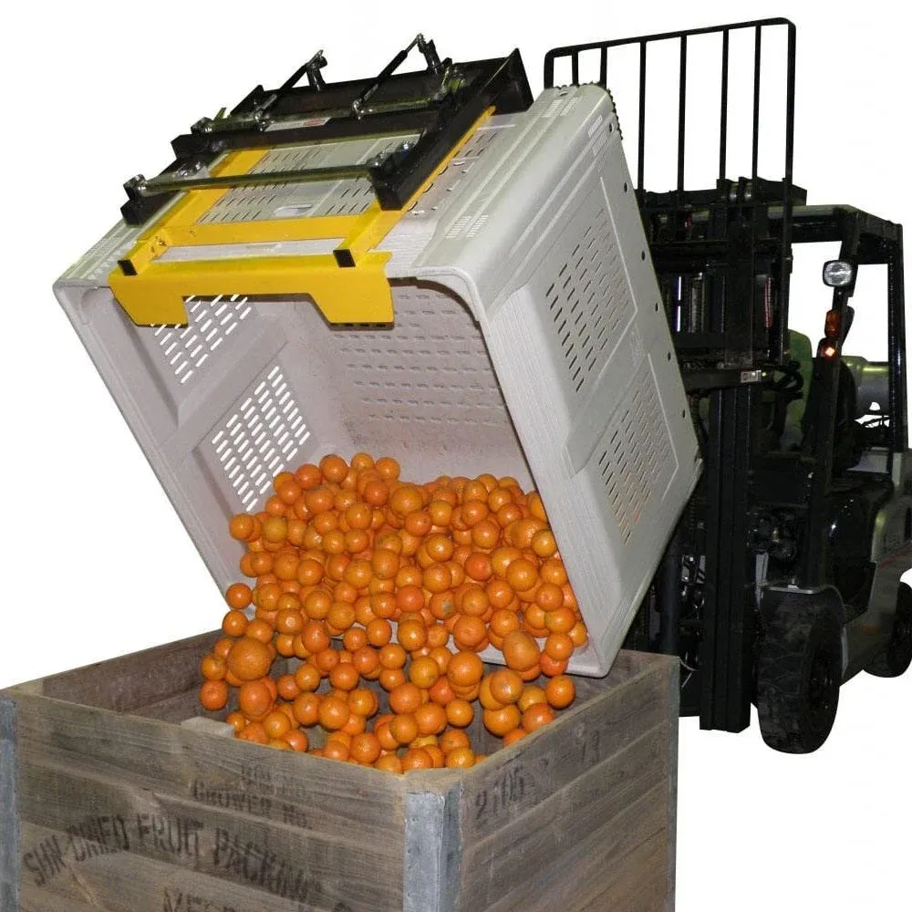 Hydraulic Forklift Bin Tipper Attachment Heavy Duty detail 3