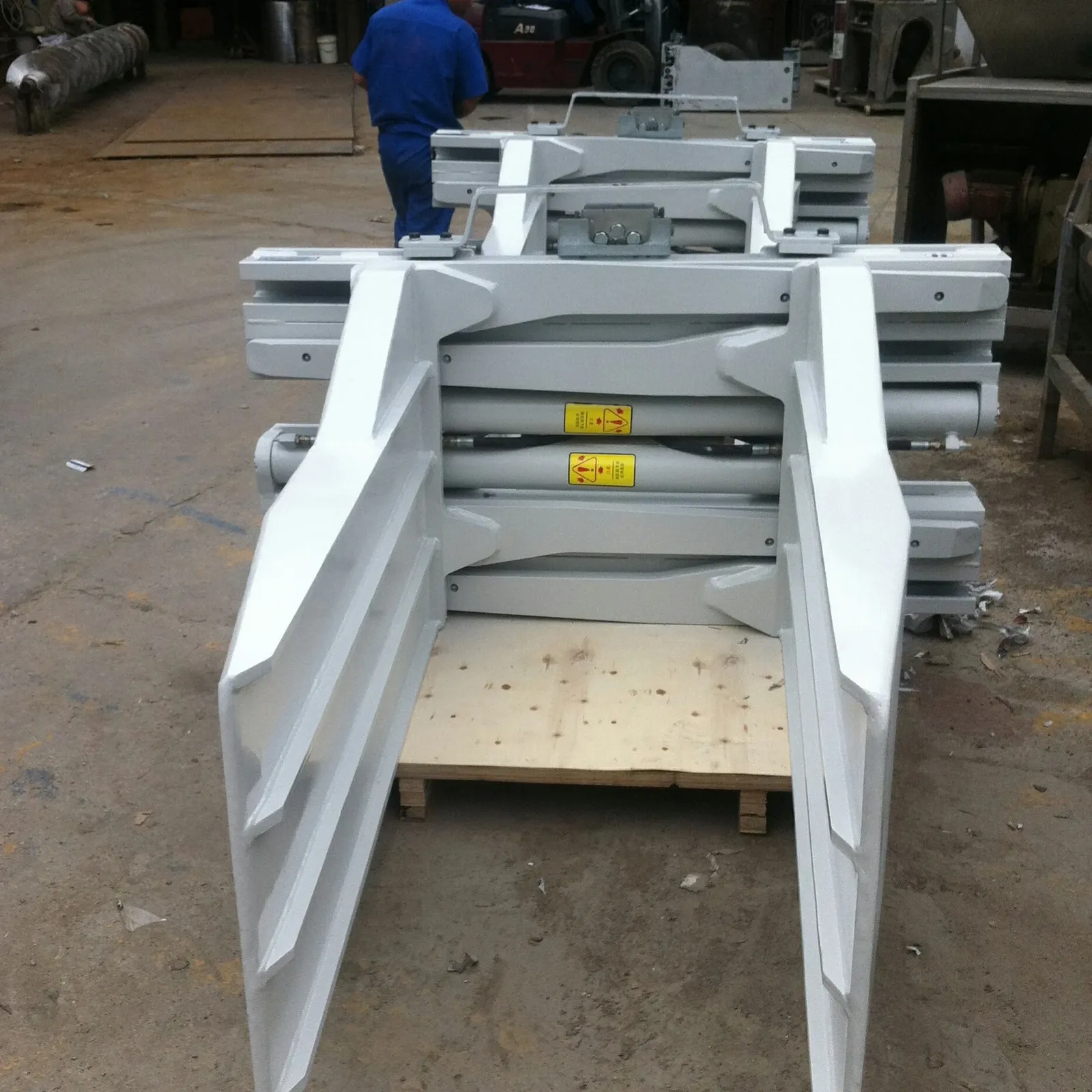 Forklift Bale Clamp Soft Pack Clamp Attachment detail 8