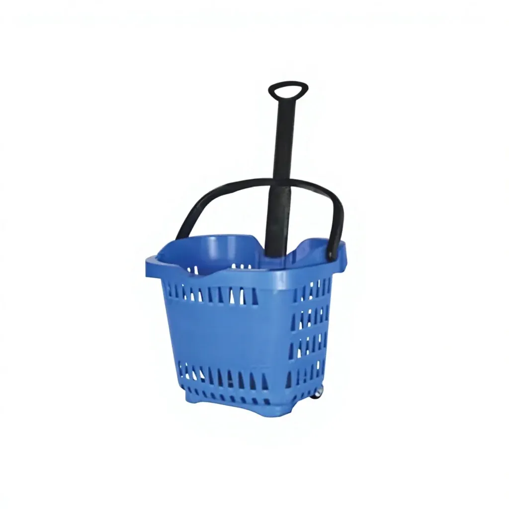 Colourful Plastic Shopping Basket photo 3