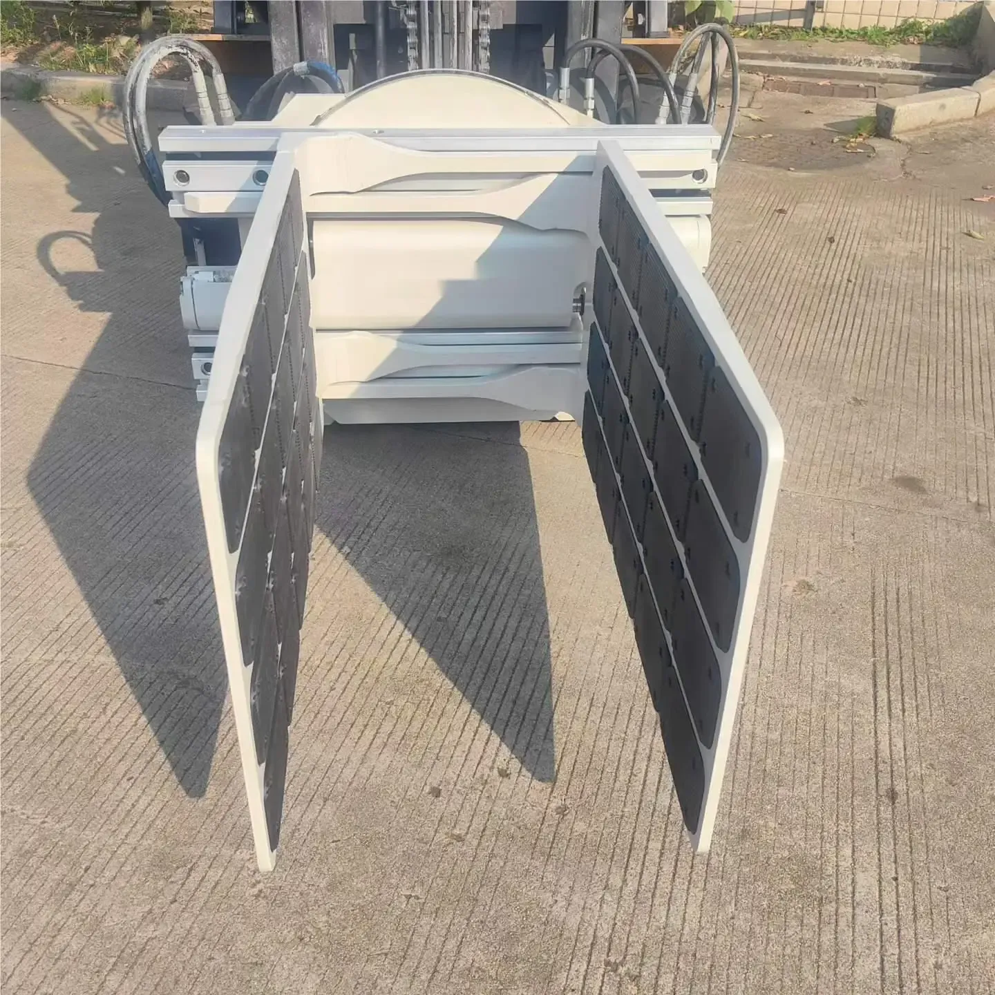 Heavy Duty Hydraulic Forklift Bale Clamp Attachment photo 4