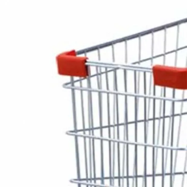 Heavy Duty Steel Hypermarket Collapsible 190L European Style Shopping Trolley photo 5