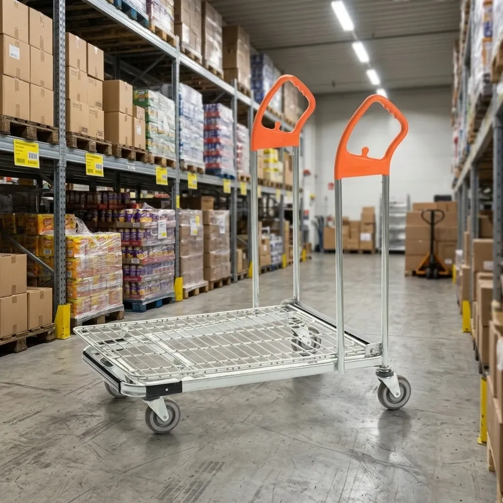 Supermarket Flat Trolley photo 6