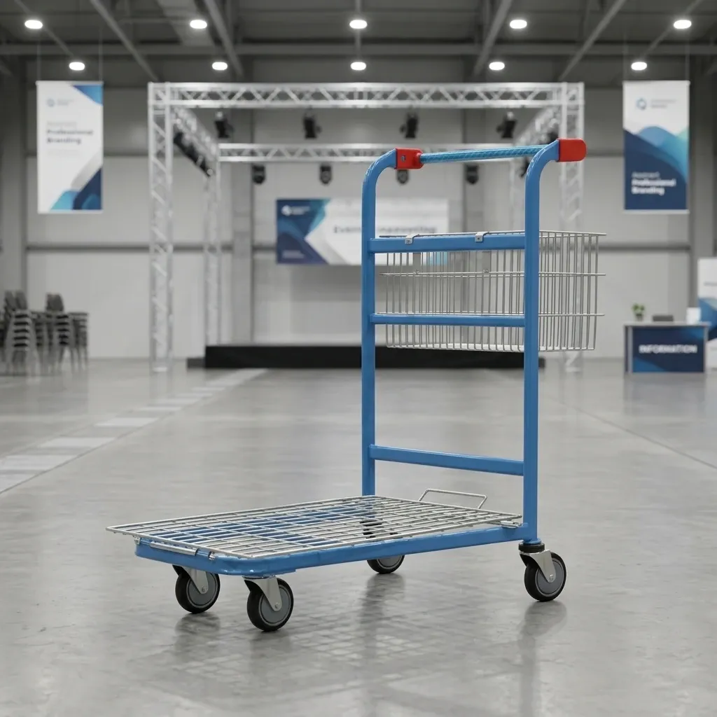 Metal Cart with Heavy Duty Loading Capacity