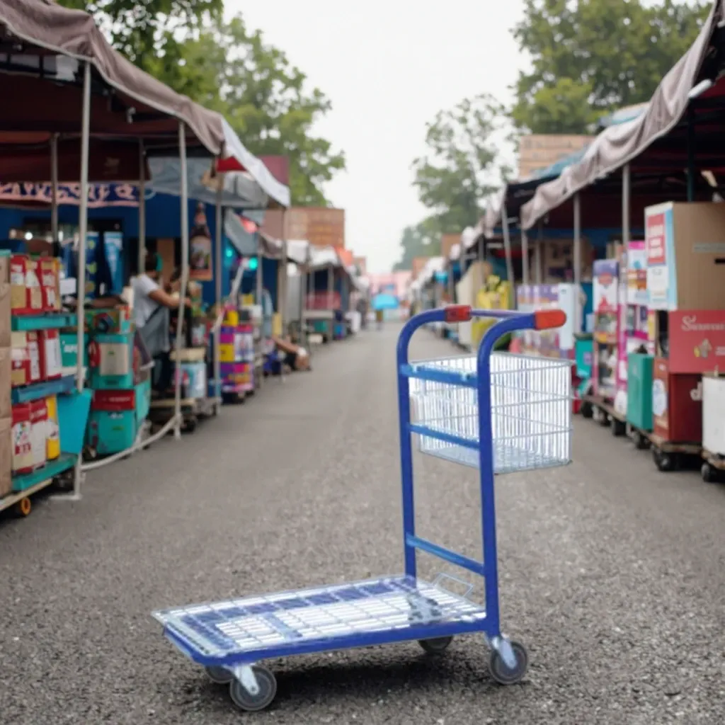 Metal Cart with Heavy Duty Loading Capacity photo 4