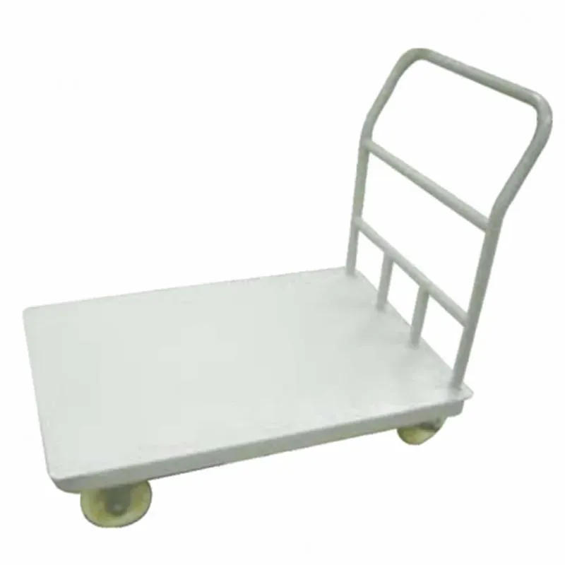 500 kg Loading Capacity Heavy Duty Mesh Waterproof Metal Platform Trolley photo 2