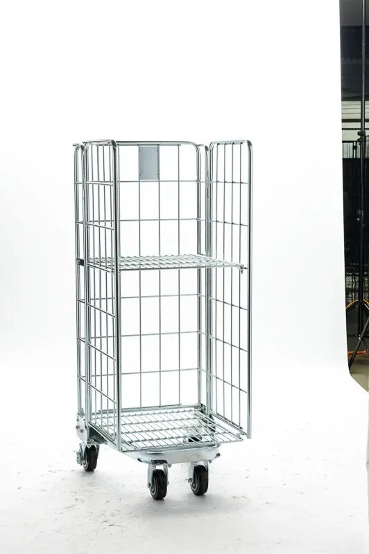 Supermarket Roll Container Zinc Plated photo 4