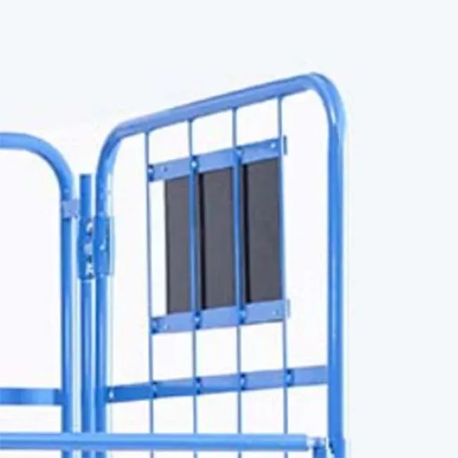 Steel Tight Mesh Folded Supermarket Warehouse Roll Container (LPT-27583) photo 3
