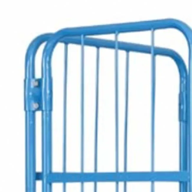 Heavy Duty Mesh Folding Mobile Roll Container 5 detail 4