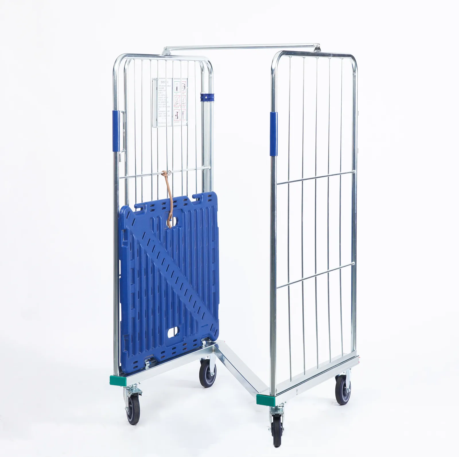 Metal Mesh Folding Roll Container 5 photo 2