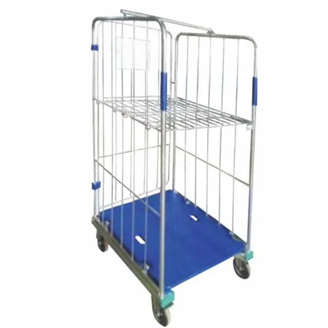 Metal Mesh Folding Roll Container 5 photo 3