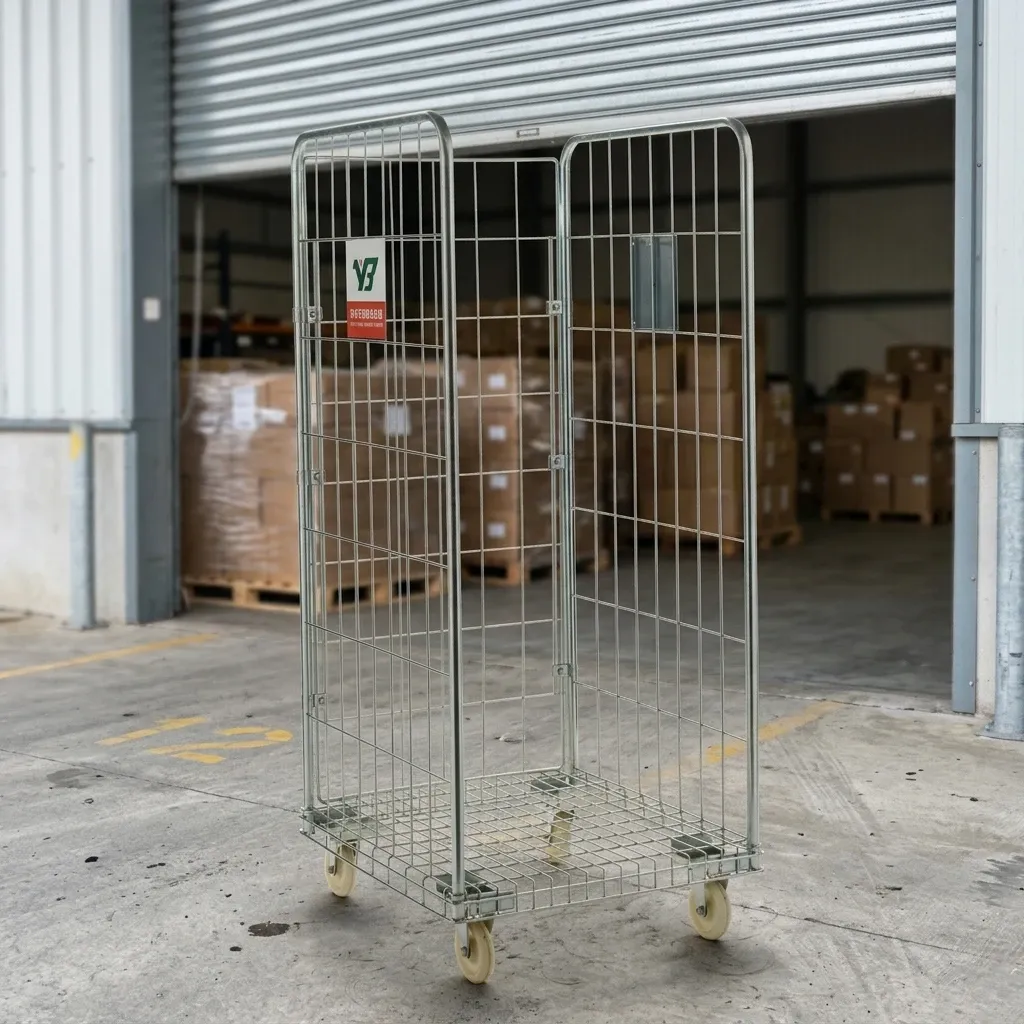 Waterproof Mesh Logistics Roll Container