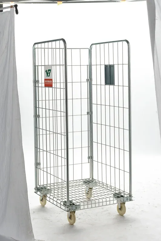 Waterproof Mesh Logistics Roll Container photo 2