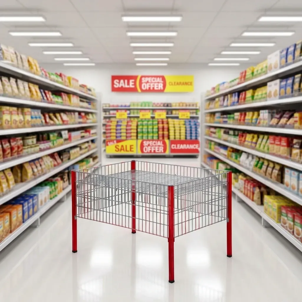 Supermarket Folding Hand Trolley (LPT-53760) detail 2