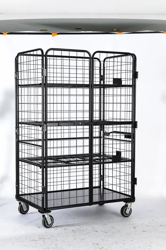 Mesh Folding Waterproof Logistics Trolley photo 2