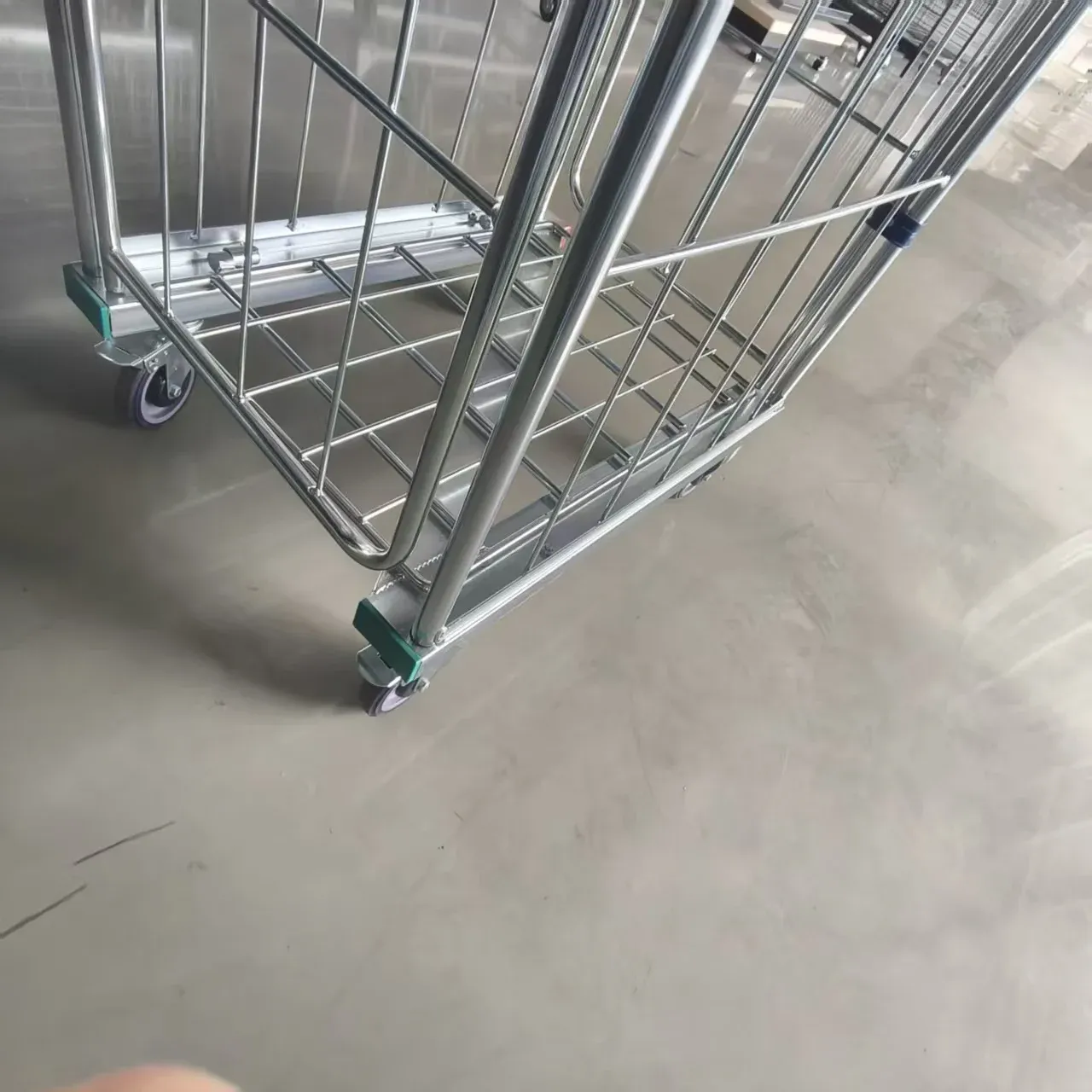 Mesh Folding Roll Container with 5 (LPT-87785) photo 5