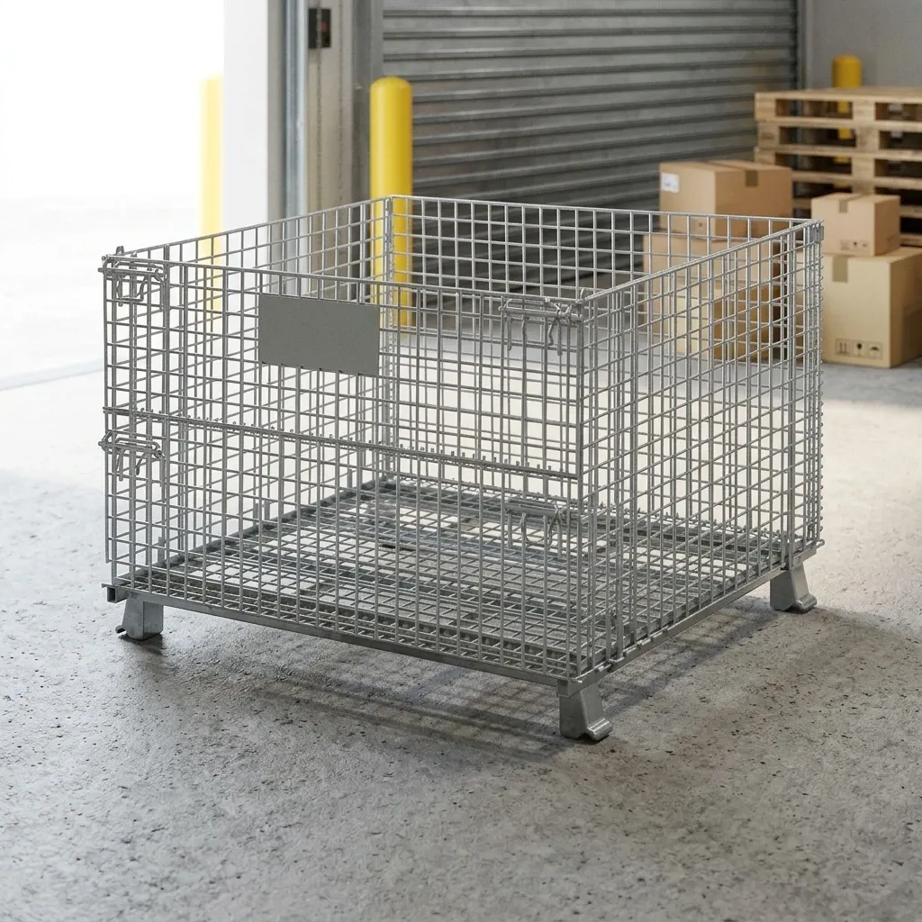 Heavy Duty Stable Box Metal Wire Mesh Container photo 1