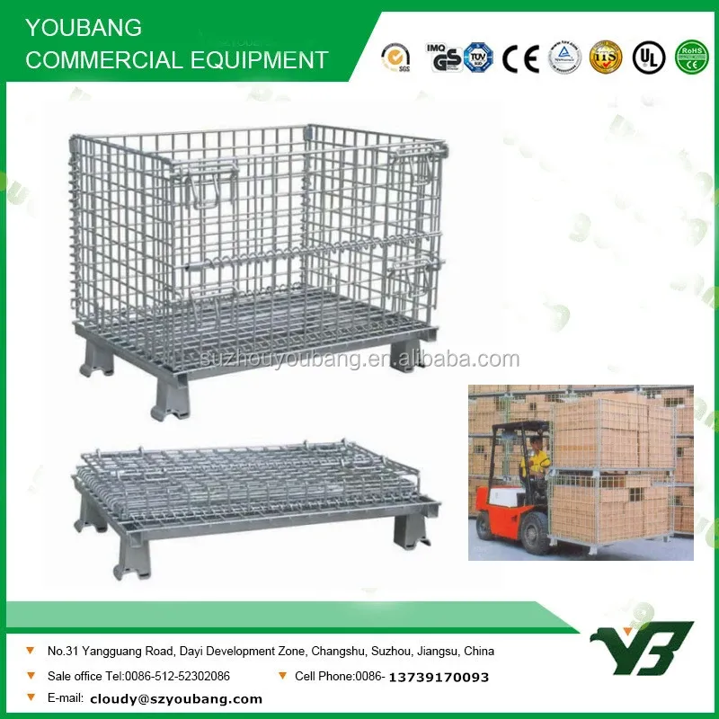 Heavy Duty Stable Box Metal Wire Mesh Container photo 3