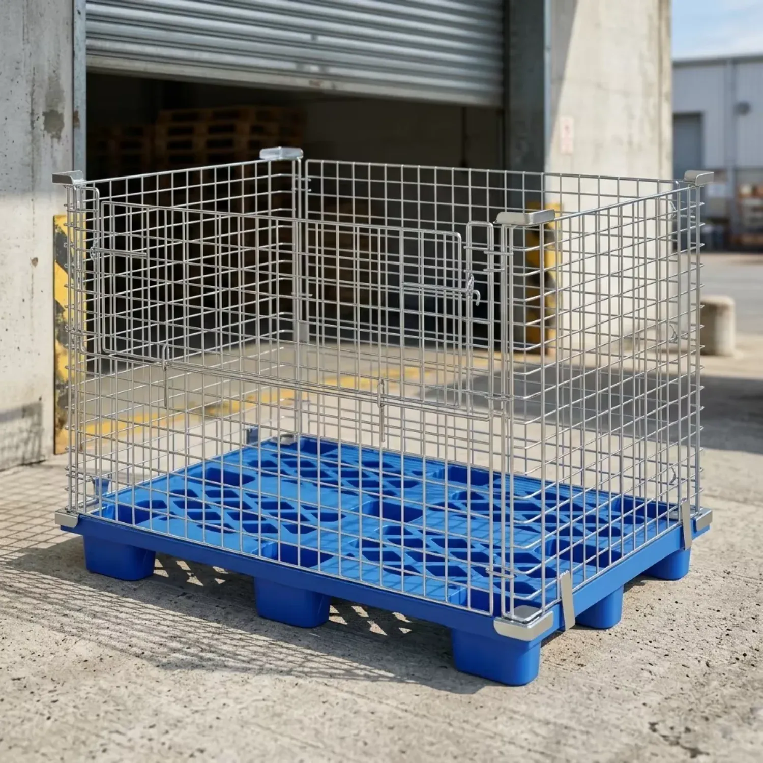 Rolling Pallets Material Storage Cage (LPT-02916) detail 3