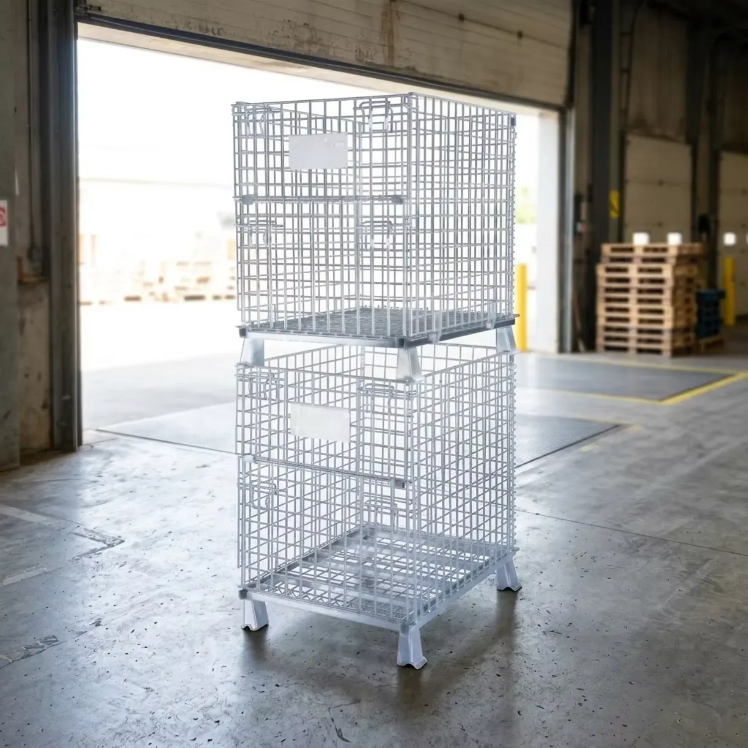 Light Duty Ball Storage Cage Wire and Steel Container detail 1