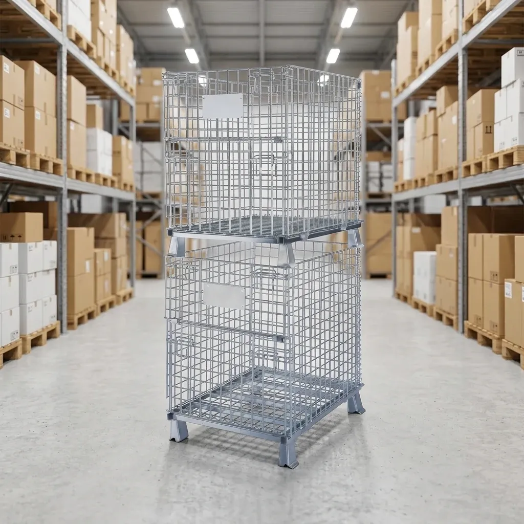 Light Duty Ball Storage Cage Wire and Steel Container photo 1