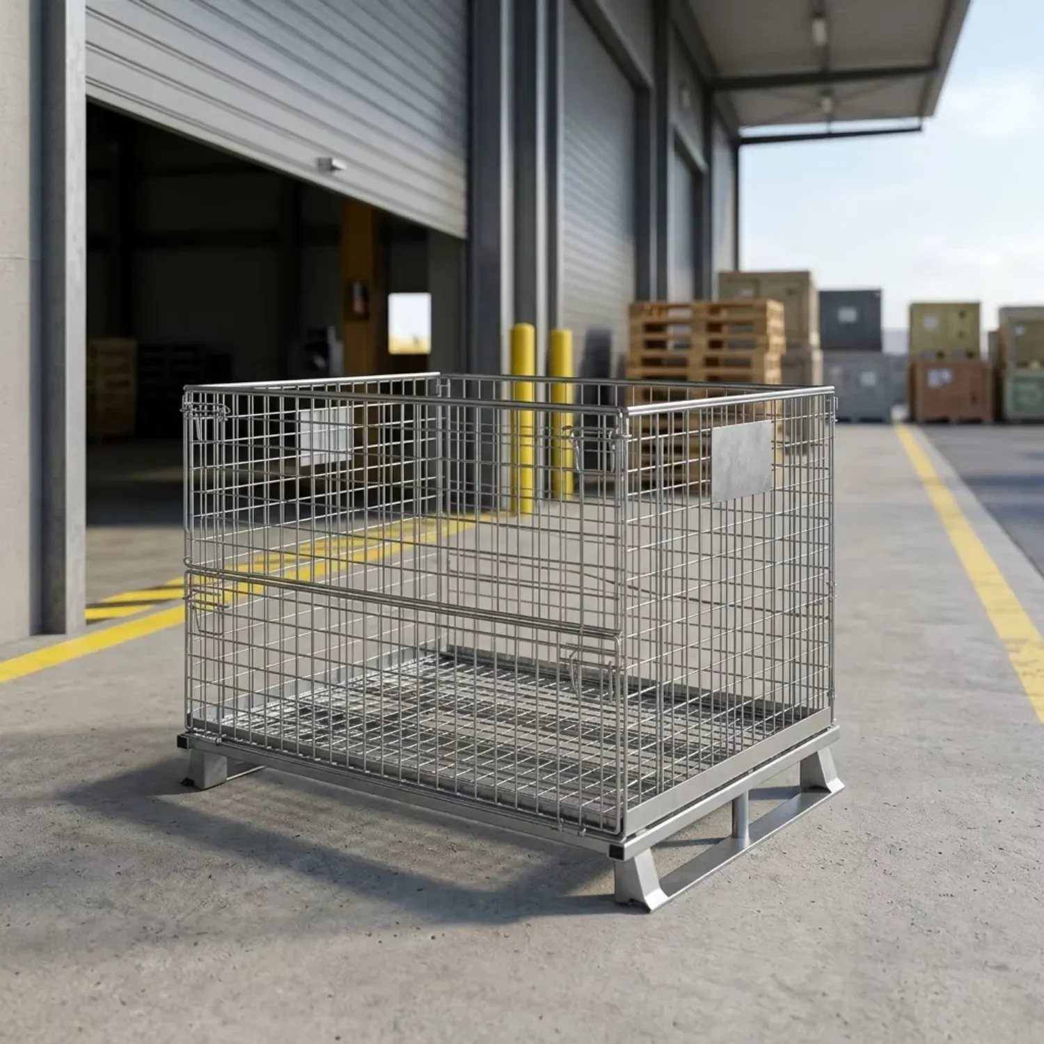 Wire Mesh Storage Boxes Steel Storage Cages Wire Cage detail 1