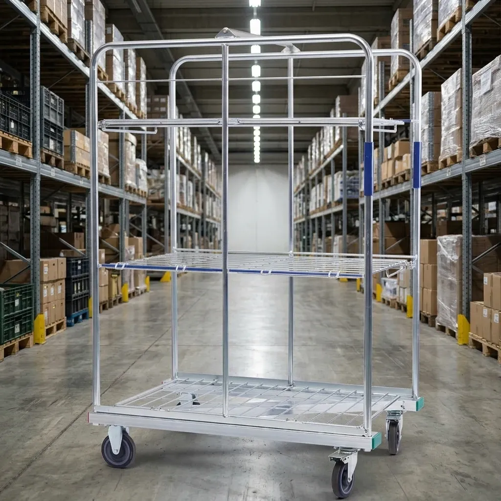 Supermarket Folding Hand Trolley (LPT-05244) photo 4