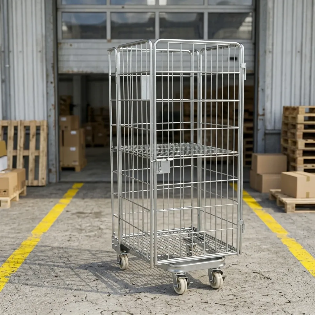Logistic Trolley Steel Wire Material Transport detail 10
