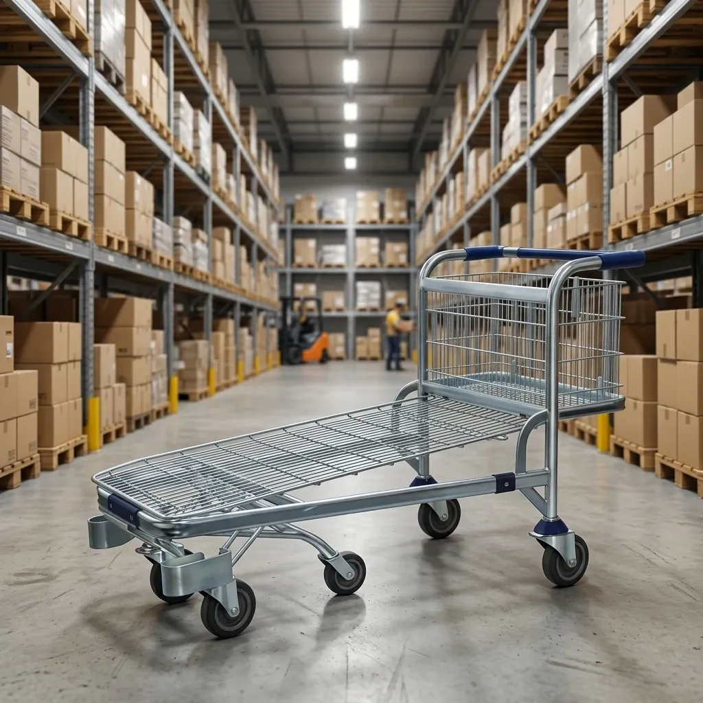 Logistic Trolley Steel Wire Material Transport