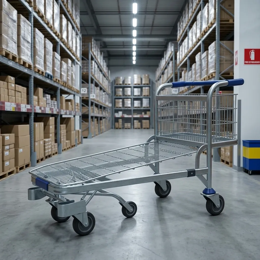 Logistic Trolley Steel Wire Material Transport photo 3