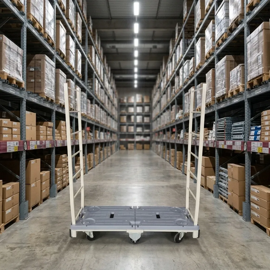 Logistic Trolley Steel Wire Material Roll Container Wheel photo 3