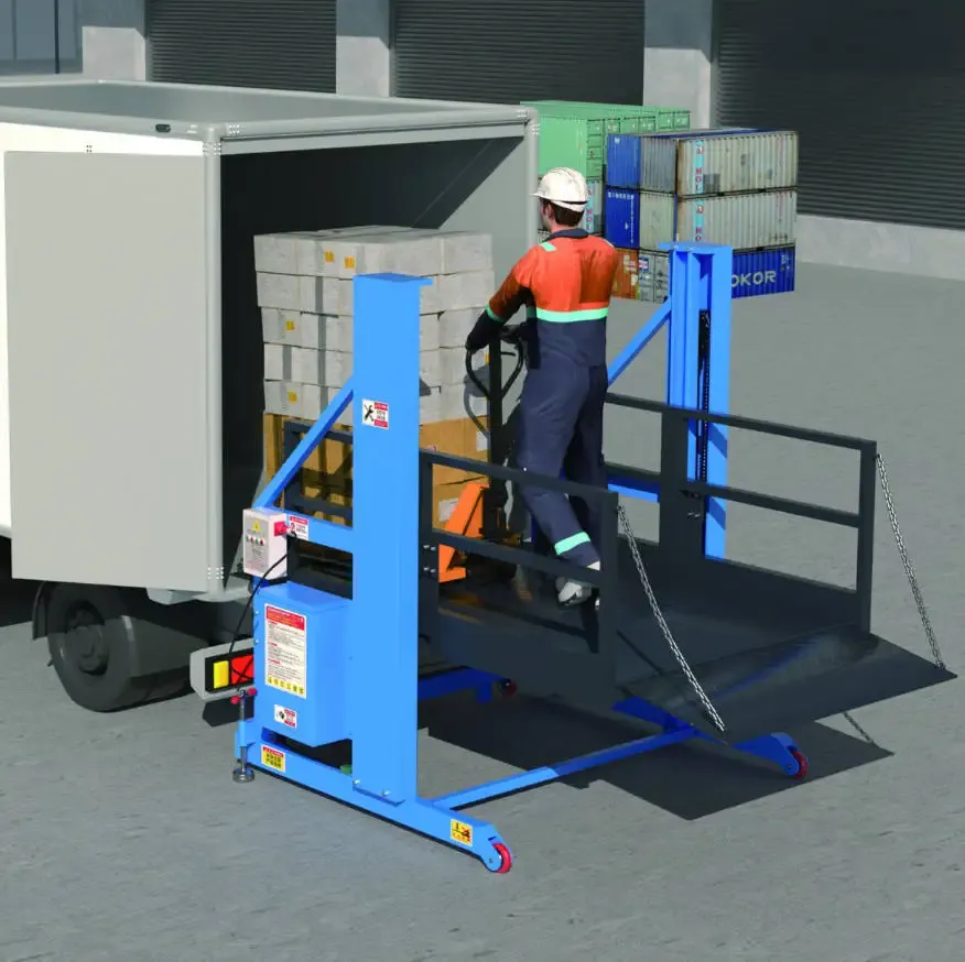 Cheaper Price 2M*2M Mobile Dock Lift 2000 Kg photo 1