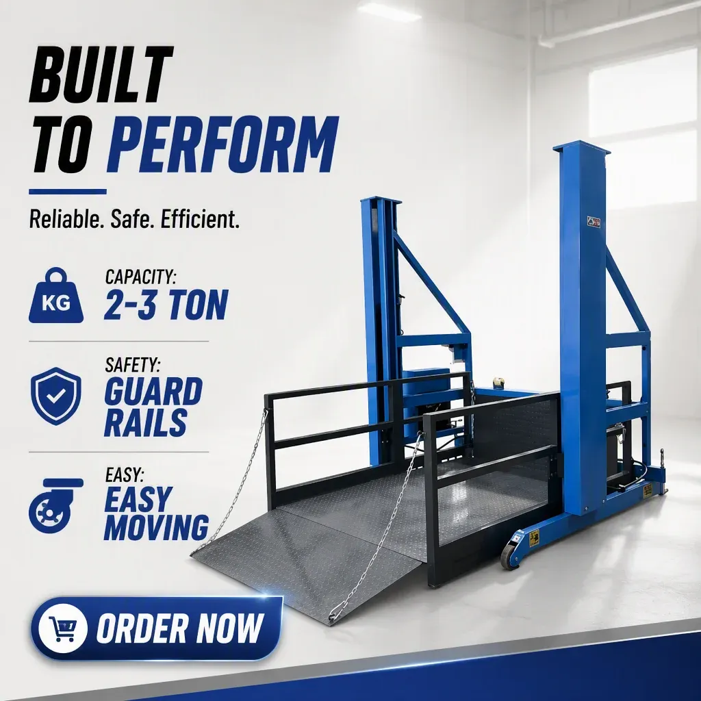 Cheaper Price 2M Mobile Dock Lift 2000 Kg photo 1
