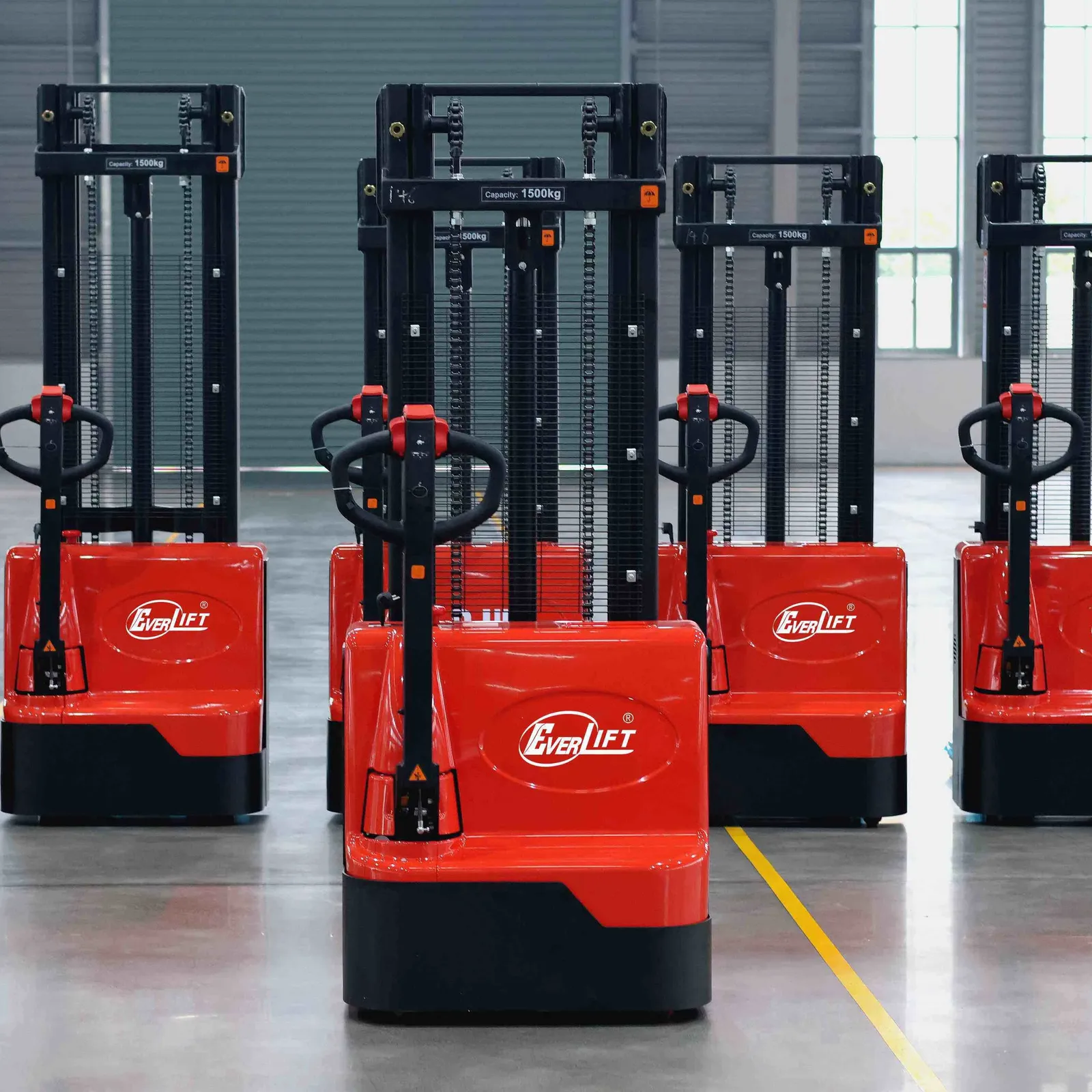 ELES12J 1200 kg Walk Behind Electric Pallet Stacker photo 1