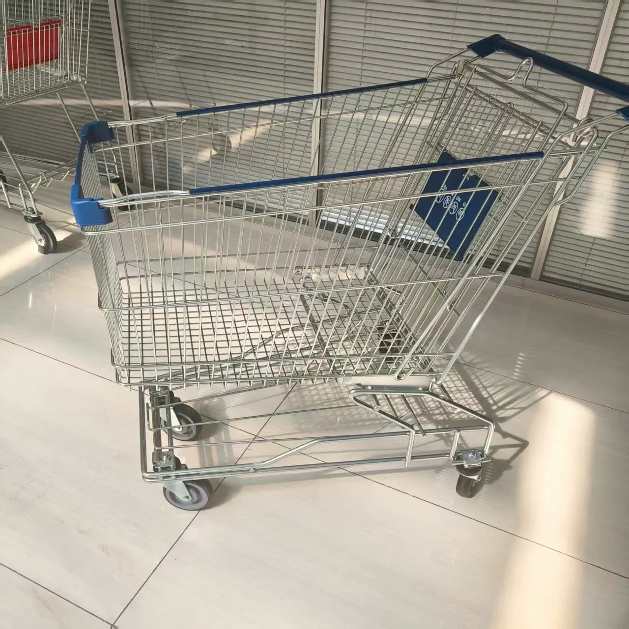 Asian Big Size Dimension Shopping Trolley 180L Foldable photo 5