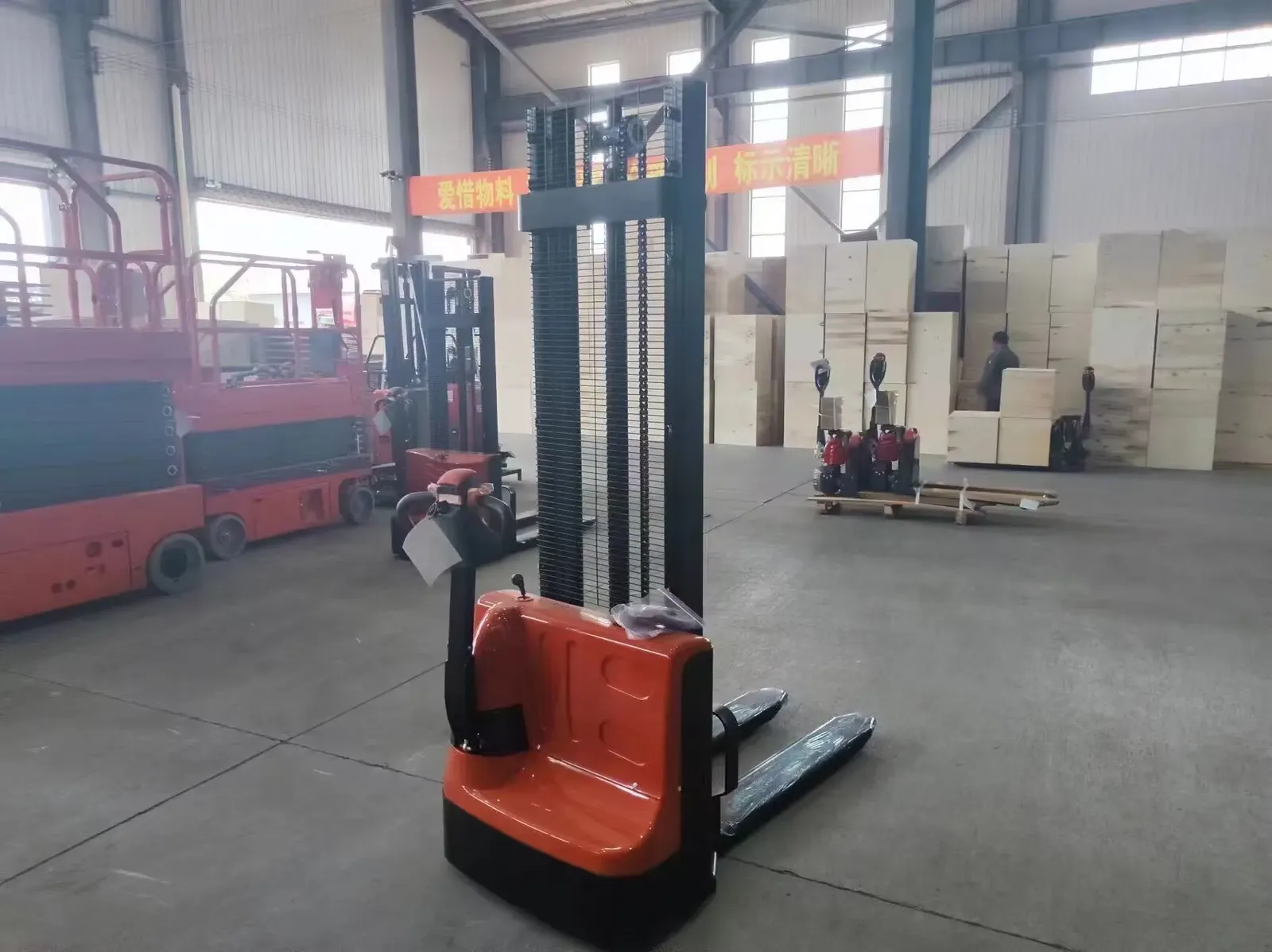 1200 to 1500 kg Capacity Stacker 3m/3.5m/4m Forklift Walkie photo 6