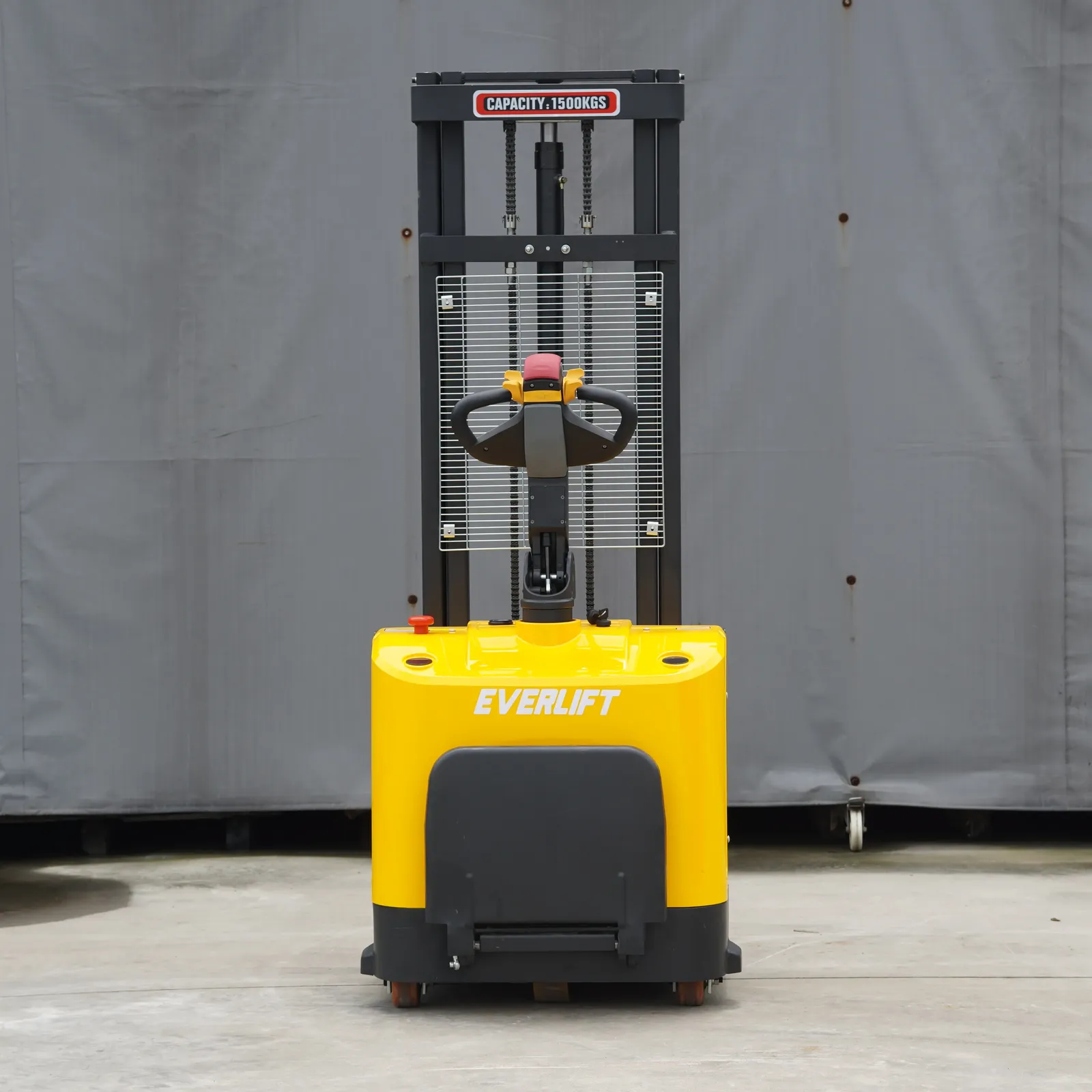 Electric Pallet Stacker, Stand-on Stacker, Ride-on photo 2