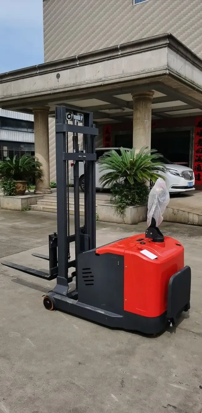 Counterbalanced Stacker, Electric Pallet Stacker, Small photo 4