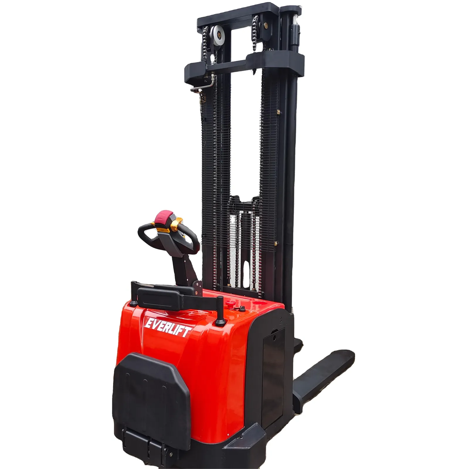 Electric Pallet Stacker, Triplex Mast Stacker, 6m photo 1