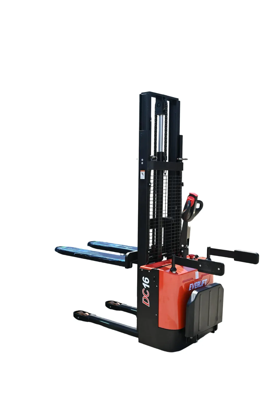 Straddle Leg Full Electric Stacker Forklift Warehouse detail 1